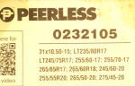 Chains Tire (Peerlees 0232105) Light Truck/SUV - NEW