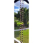 Rose Quartz & Amethyst Bead 17in. Long Necklace with 14 Kt Gold Clasp