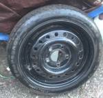 Spare tires (Temporary T125/70D13) with RIM