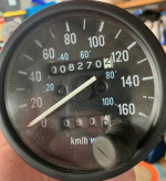 Jeep YJ speedometer and tachometer