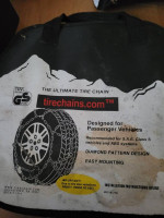 Like New, Unused Heavy Duty SUV Snow Tire Chains for SAE Class S vehicles ABS