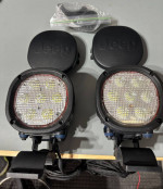 MOPAR 7" Off-Road LED Lights for Jeep Wranglers, inc. winch guard, etc
