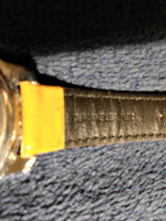 Vintage LST Rhinestone Women’s Watch with Glossy Tan Band