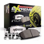 Power Stop Z26-905 Rear Brake Pads with Hardware For Infiniti Q60 G35 G37 370Z