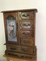 Vintage Jewelry (Wooden) Box