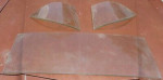 1950-1952 hardtop back glass