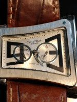 VINTAGE ART DECO CARTIER WATCH AND BAND