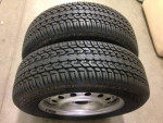 OEM FACTORY GENUINE HONDA RIMS & Good Year used Tires 175X70XR13
