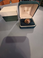 COLEMAN CO. 15 YEAR ANNIVERSARY RING 10 KT YELLOW GOLD