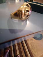 COLEMAN CO. 15 YEAR ANNIVERSARY RING 10 KT YELLOW GOLD