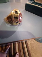 COLEMAN CO. 15 YEAR ANNIVERSARY RING 10 KT YELLOW GOLD