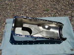 Brand New Chrome Big Block Chevy Oil Pan