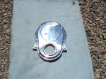 Brand New Big Block Chevy Polished Aluminum Timing Chain Cover