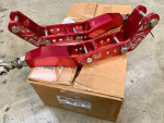 Stance Adjustable Red Rear Lower Control Arms V2.0
