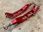 Stance Adjustable Red Rear Lower Control Arms V2.0