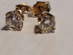 MY LOSS YOUR GAIN. 3.00CT DIAM/EMERALD RING 14K