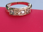 MY LOSS YOUR GAIN. 3.00CT DIAM/EMERALD RING 14K