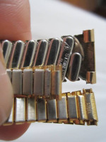 Replacement Watch Bands - 3 Stretch Goldtone