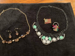 Necklaces Earrings & Pins