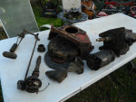 1955-57 chevy V8 stick parts