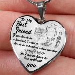 New Heart Necklaces for a Friend (2) or Sister (1) with Diff. Phrases