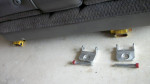 Fold down bench seat.