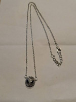 New Skull Necklace w/Extension Chain