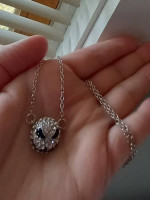 New Skull Necklace w/Extension Chain