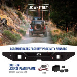 Jeep Wrangler JL Rear Bumper and Tire carrier