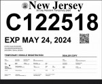 100% BEST TEMP PLATES IN THE STATE $150