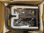 NIB 2005-2007 Ford F250 black headlights