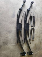 2024 f350 drw leaf springs and u bolts