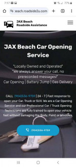 Jax Beach car door unlock 24/7 unlocking service
