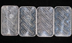 1 Ounce Engelhard Silver Bar .999+ Fine