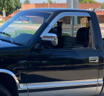 chrome window vent visors 1988-1998 Silverado, GMC