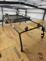 2007-2018 Jeep Wrangler JKU roof / safari rack w KC lights / basket