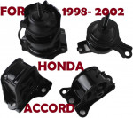 1998-2002 HONDA ACCORD 2.3 4 CYLINDERS Engine mounts set of 4