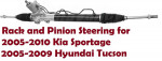 Hyundai Tucson 2005-2009 Kia Sportage 2005-2010