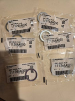 6 Subaru oil filters and gaskets