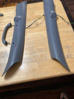 Dodge Ram pillar covers with speakers