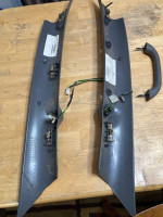 Dodge Ram pillar covers with speakers