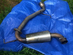 60mm Axle Back Exhaust System for 2000-05 Toyota Celica GT GT-S