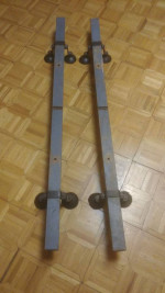 Vintage Car, Van, ROOF RACK Luggage Carrier, Surfboard, Skies, 54"