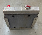 Universal Aluminum Radiator w/ Electric Fan - Mustang