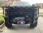 Warn 15,000# Winch with Transformer Bumper 2017-2022 Ford F250 F350