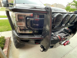 Warn 15,000# Winch with Transformer Bumper 2017-2022 Ford F250 F350