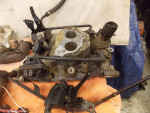 1988-95 Chevy GM 4.3L exhaust intake manifolds distributor S10 Sonoma