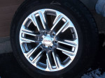 2024 - 275/60-20" GM polished alum wheels/tires