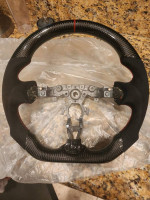 CARBON FIBER STEERING WHEEL  370Z