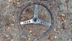 Old school custom steering wheel